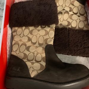 (COACH) Ladies boots size 7M